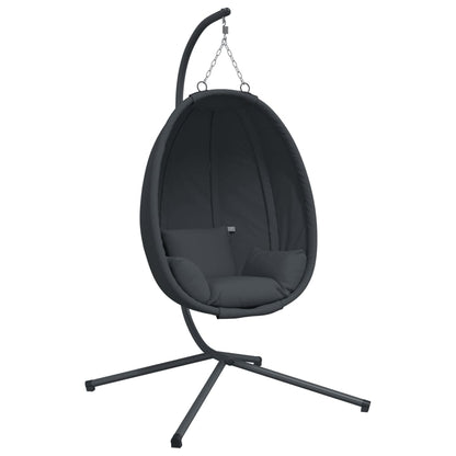 Hanging Egg Chair With Stand Fabric And Steel