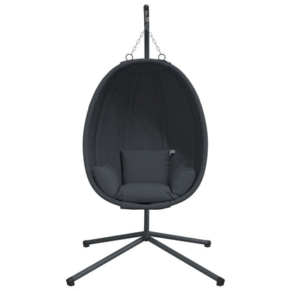 Hanging Egg Chair With Stand Fabric And Steel