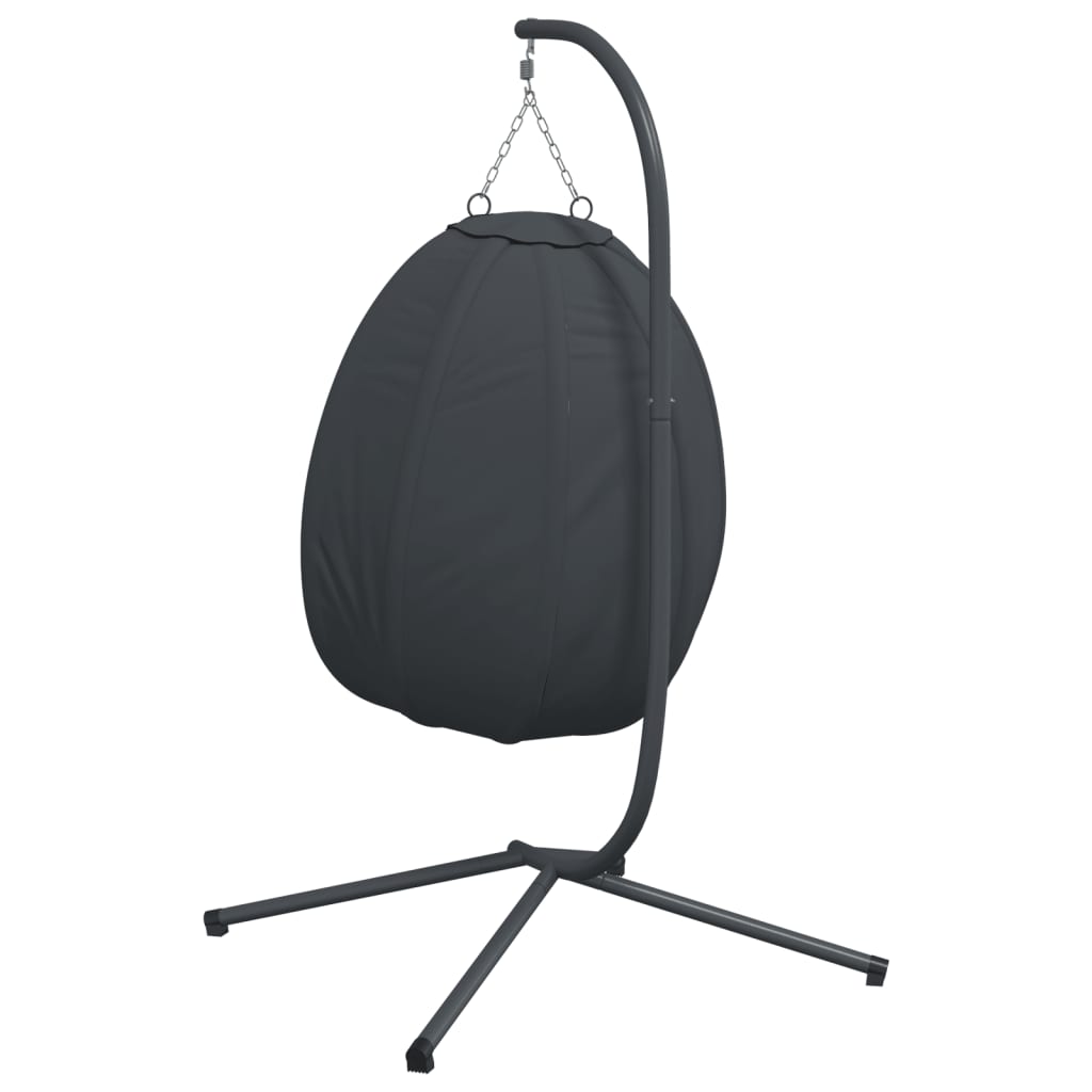 Hanging Egg Chair With Stand Fabric And Steel